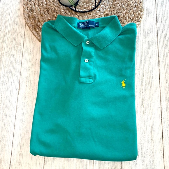 Polo Ralph Lauren Other - Polo by Ralph Lauren green polo shirt size large